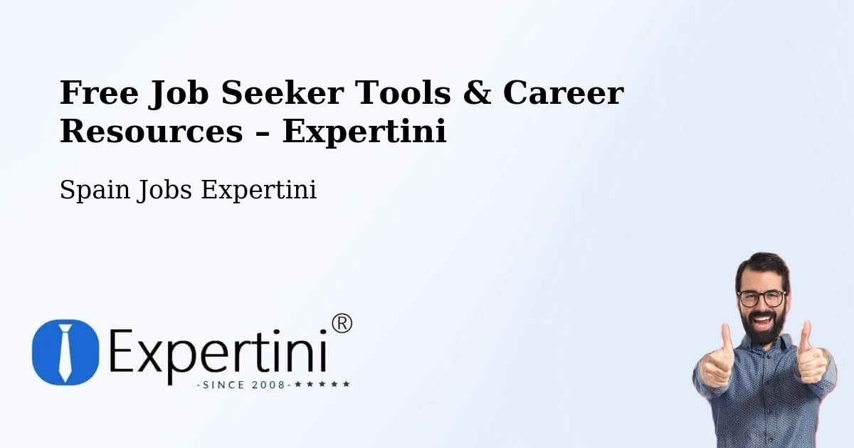 Free Job Seeker Tools & Career Resources – Fresno De Sayago - Fresno De Sayago, Spain Jobs Expertini
